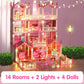 🎁New Year Sale 50% OFF💖DIY Luminous Princess Castle Dollhouse