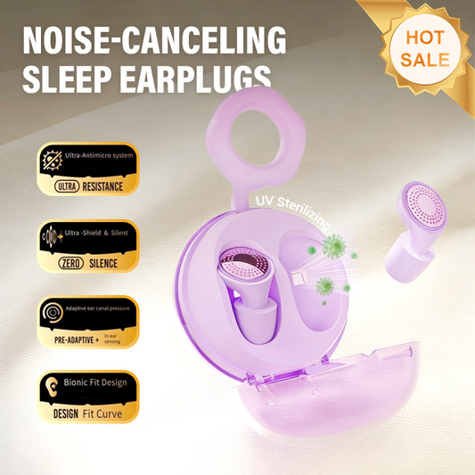 UV Sterilizing Noise-Canceling Sleep Earplugs