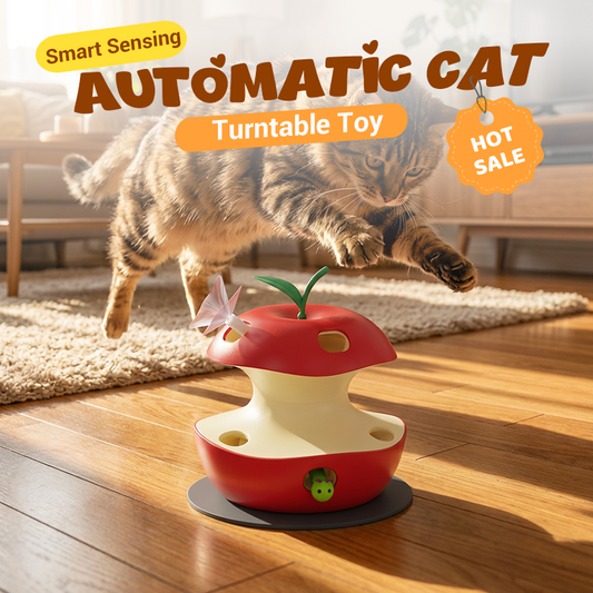 🎁🐱Smart Sensing Automatic Cat Turntable Toy