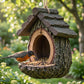 🔥50% OFF! 🐦 2026 New Arrivals – Outdoor Bird Feeder with Realistic Tree Stump Design | Garden Decor & Wildlife Sanctuary in One! 🌿✨