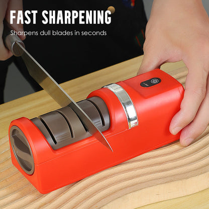 🔪 50% OFF NOW! ⚙️ Automatic Knife Sharpener – Fast Sharpening, Safe to Use & Works on All Blades ✨