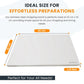 🥳2026 HOT SALE🥳💞50K+ SOLD!🔪💧 50% OFF! Stainless Steel Cutting Board – Resists rust, scratches & bacteria. Easy to wipe, stays like new. Perfect for daily meal prep. 🥩🍽️