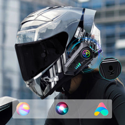 🎁Black Friday Sale - Limited time 49% OFF🏍️🎧 Motorcycle Bluetooth Headset – Clear Sound, Waterproof, Long Battery ⚡