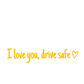 🔥 HOT SALE 🔥 4PCS Letter Pattern Car Rearview Mirror Sticker, "I Love you ,drive safe " text car mirror sticker decal