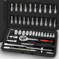 🏆 Hot sale 50% OFF✨46-Piece Socket Wrench And Bit Set