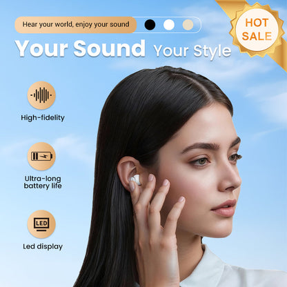 2-in-1 Dual-Style Wireless Earbuds