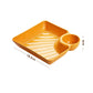 📢📢60%  OFF !!! ⏰Snack and Appetizer Plate with Sauce Holder