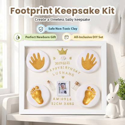 🔥2026 HOT SALE🥳💞Baby Hand and Footprint Keepsake Kit