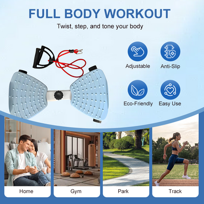 🧘‍♀️Compact Cardio Twisting Stepper Machine✨