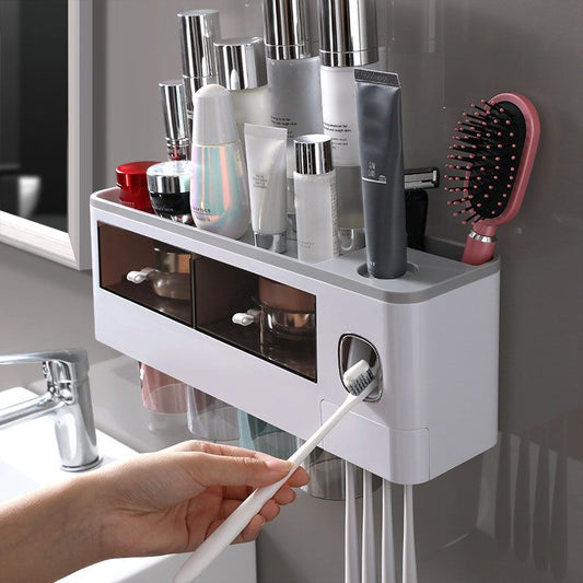 🔥Hot Sale 49% Off🔥🚀Toothbrush Holder Toiletry Organizer