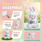 🐰🎉3Giant 3D Standing Bunny Balloon Self-Supporting Festive Cheer🎁