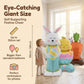 🐰🎉3Giant 3D Standing Bunny Balloon Self-Supporting Festive Cheer🎁
