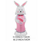 🐰🎉3Giant 3D Standing Bunny Balloon Self-Supporting Festive Cheer🎁