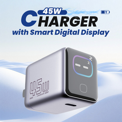 45W Charger with Smart Digital Display