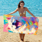 🏖️2-in-1 Printed Beach Towel Backpack