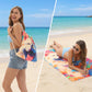 🏖️2-in-1 Printed Beach Towel Backpack