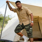 🩳50% OFF NOW! 🔥 Men's Camouflage Cargo Shorts – Multi-Pocket, Adjustable Waist & Breathable Fabric for Outdoor 🏕️