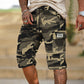 🩳50% OFF NOW! 🔥 Men's Camouflage Cargo Shorts – Multi-Pocket, Adjustable Waist & Breathable Fabric for Outdoor 🏕️