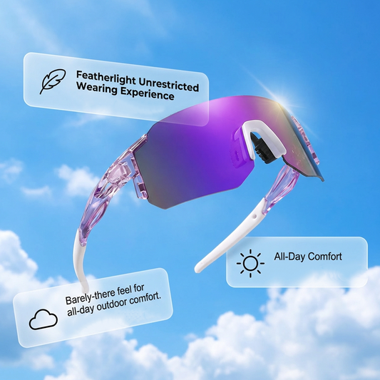 💥HOT SALE - 50% OFF🔥Large Frame UV Protection Sports Glasses
