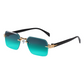 Rimless Rectangular Sunglasses for Men & Women