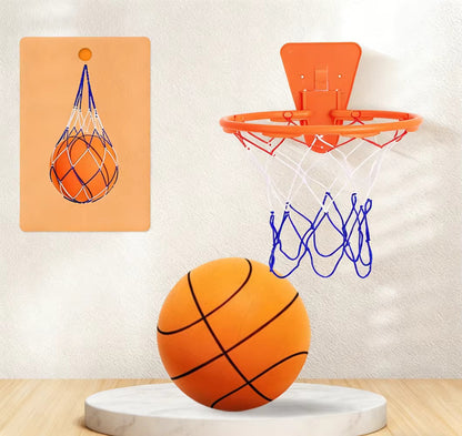🏀Wall-Mounted Indoor/Outdoor Self-Adhesive Plastic Portable Basketball Hoop with Accessories