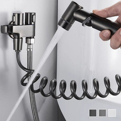 🚿 LIMITED‑TIME 50% OFF! ✨1‑In‑2‑Out Dual Control Valve & Bidet Sprayer Set – High‑Pressure Spray, Brass Explosion‑Proof Body ✨