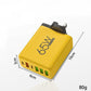 120W 4-Port Fast Charger Block