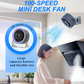🥳SUMMER HOT SALE 🔥Mini Desk Fan with Digital Display