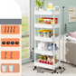Mobile Kitchen Storage Organizer Rack