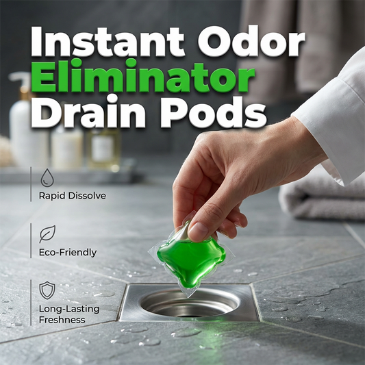 🏠💧 50% OFF! Drain Deodorizer Pods – 50 PCS