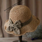 💥Hot Sales-49% OFF🔥Elegant Woven Straw Sun Hat with Bow