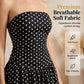 ✨ Women's Polka Dot Strapless Dress - Elegant Vacation Essential! ✨