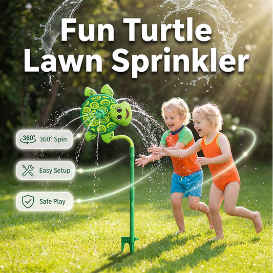 Rotating Backyard Water Play Sprinkler Toy