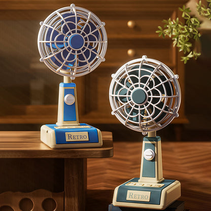 ⏳LIMITED TIME: 50% OFF! 🏆Retro USB Desk Mini Fan