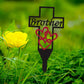 💖🎁Metal Cross Stake Insert Plaque for Cemetery Memorials