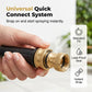 🥳2026 HOT SALE🥳💞50K+ SOLD!🔫🧼 50% OFF! Turbo Power Water Nozzle – Concentrated jet for tough grime, gentle fan for flowers. Brass connector, leak‑free. Wash at home, save big on car washes. 🚗💨