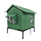 😻2026 New Upgrade ＆ Hot Sale🔥All-Weather Elevated Outdoor Cat House – Waterproof, Insulated, Foldable 🌧️
