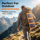 🔋 LIMITED TIME: 50% OFF! 🏆Portable Solar Panel with USB Charging