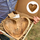 💖🎁2026 Mother's Day Gifts 50% Off--🎁Heart-shaped wooden bowl for prayer