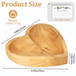 💖🎁2026 Mother's Day Gifts 50% Off--🎁Heart-shaped wooden bowl for prayer