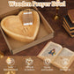 💖🎁2026 Mother's Day Gifts 50% Off--🎁Heart-shaped wooden bowl for prayer