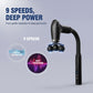 Long-Handle Percussion Massager with 5 Heads