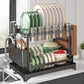 🔥 40% OFF🍽️2-Tier Dish Drying Rack with Drainboard