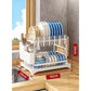 🔥 40% OFF🍽️2-Tier Dish Drying Rack with Drainboard