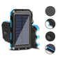 Solar Power Bank with LED Flashlight