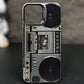 Retro Boombox Cassette Player Phone Case