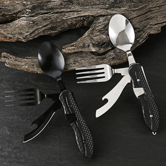 ⏳Time-Limited Special⏰4-In-1 Outdoor Folding Multifunctional Tableware
