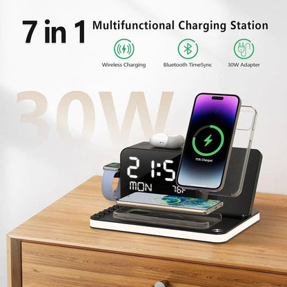 ⏳LIMITED TIME: 50% OFF! 🏆7-in-1 Wireless Charging Station