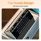 Multi-Functional Bluetooth Speaker with Flip Screen
