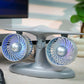 🔥Hot Sale 50% 0FF✈️Modern Portable Dual-Head Desktop Fan🌀